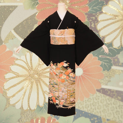 留袖D-04-t 【結婚式 留袖 レンタル】