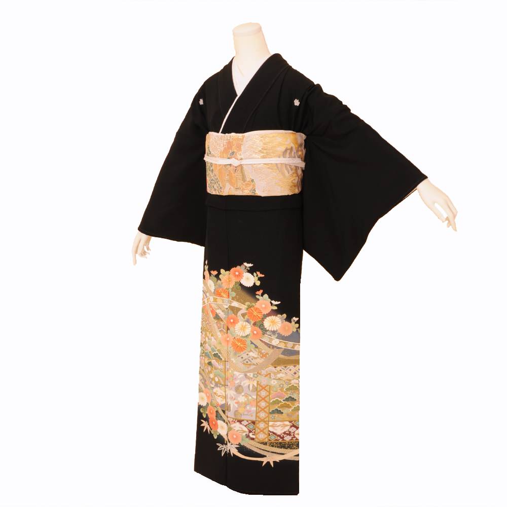 留袖D-04-t 【結婚式 留袖 レンタル】