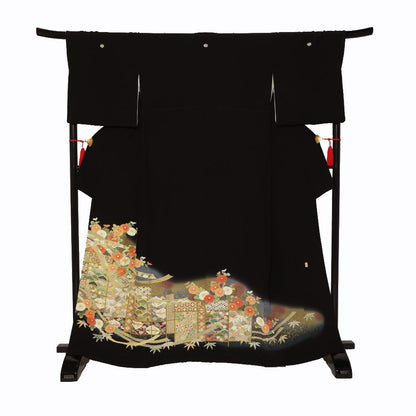 留袖D-04-t 【結婚式 留袖 レンタル】