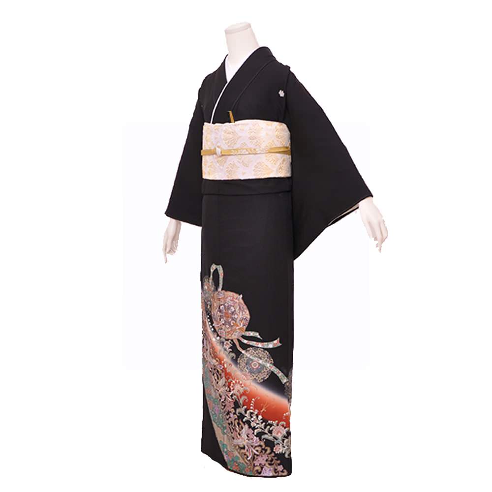 留袖D-17-t 【結婚式 留袖 レンタル】