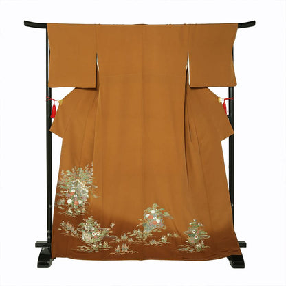 色留袖D-24-c 【結婚式 訪問着 色留袖 レンタル】