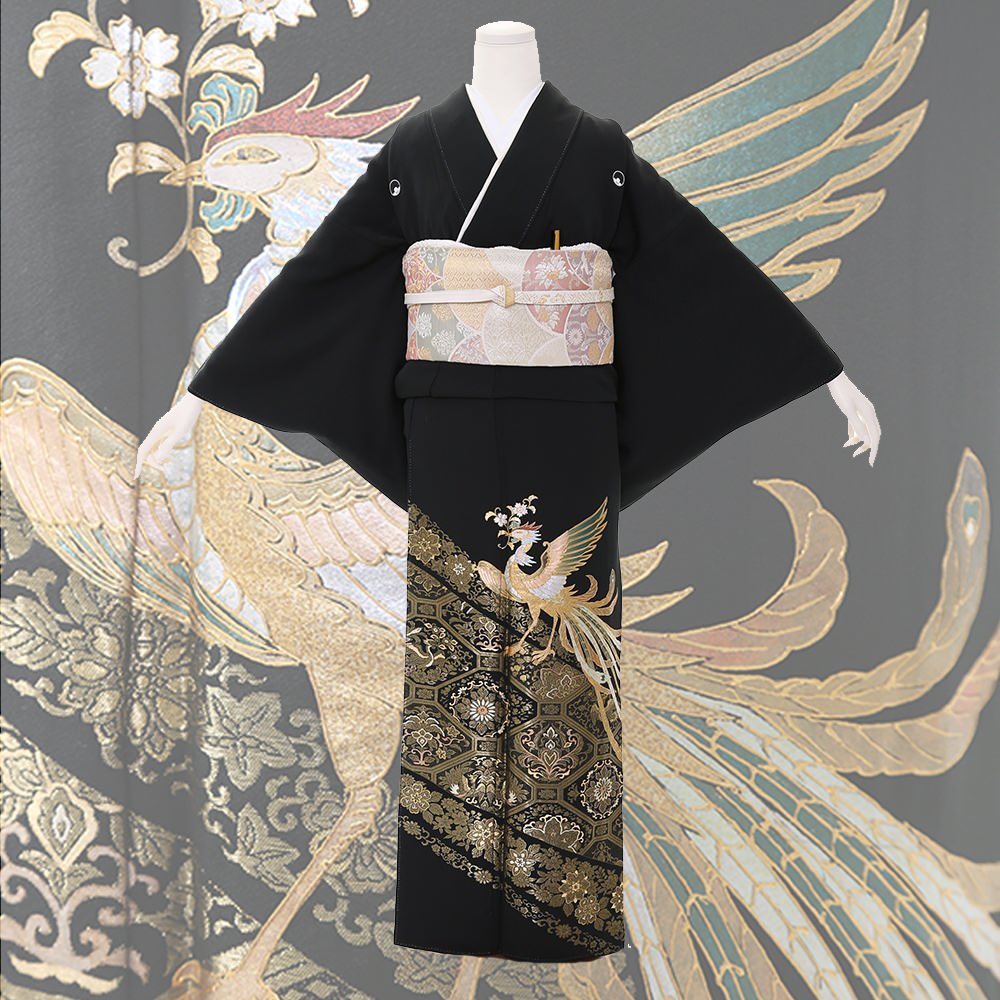 留袖D-28-t 【結婚式 留袖 レンタル】