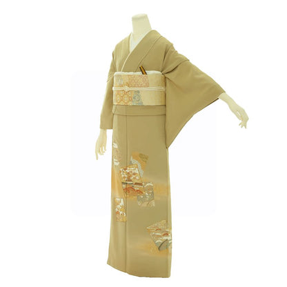 色留袖D-29-c 【結婚式 訪問着 色留袖 レンタル】