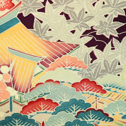 色留袖D-40-c 【結婚式 訪問着 色留袖 レンタル】