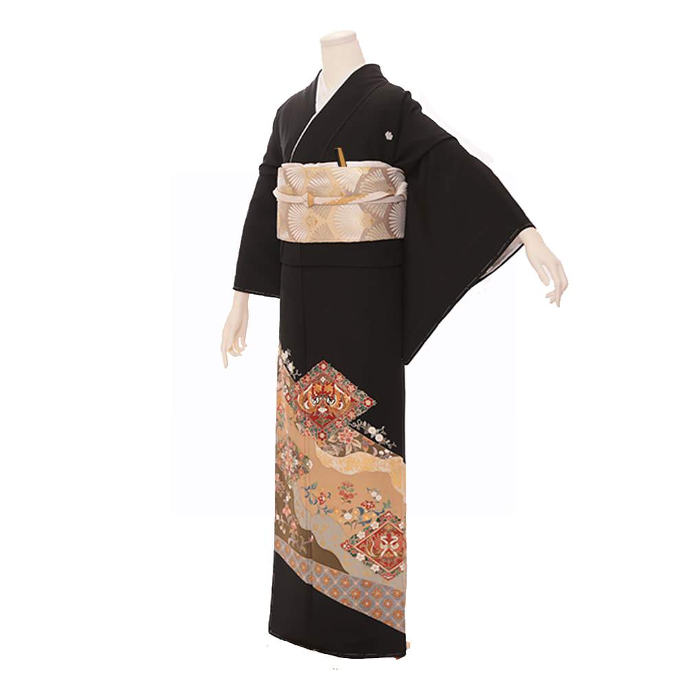 留袖D-48-t 【結婚式 留袖 レンタル】