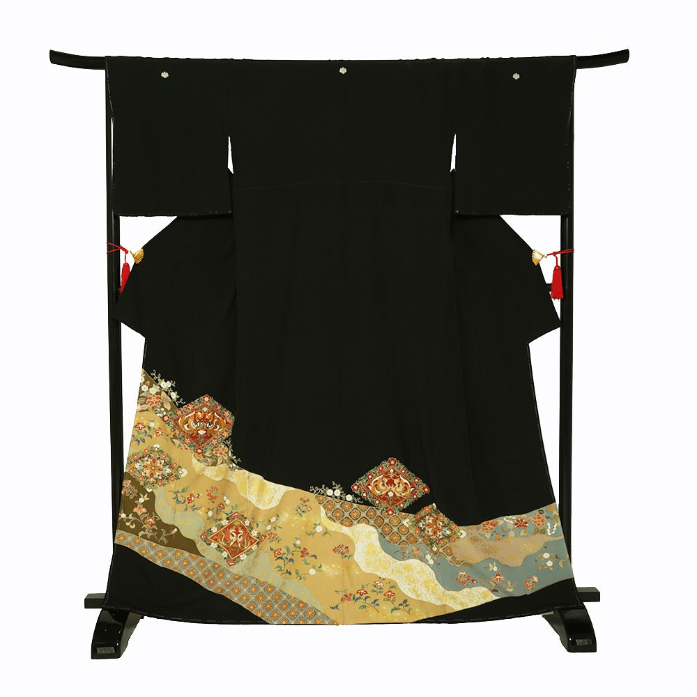 留袖D-48-t 【結婚式 留袖 レンタル】