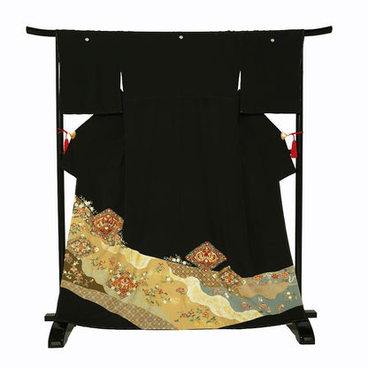 留袖D-48-t 【結婚式 留袖 レンタル】