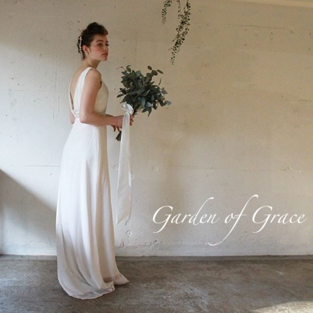 COCOMELODY レース スレンダーウェディングドレス CWVT15002