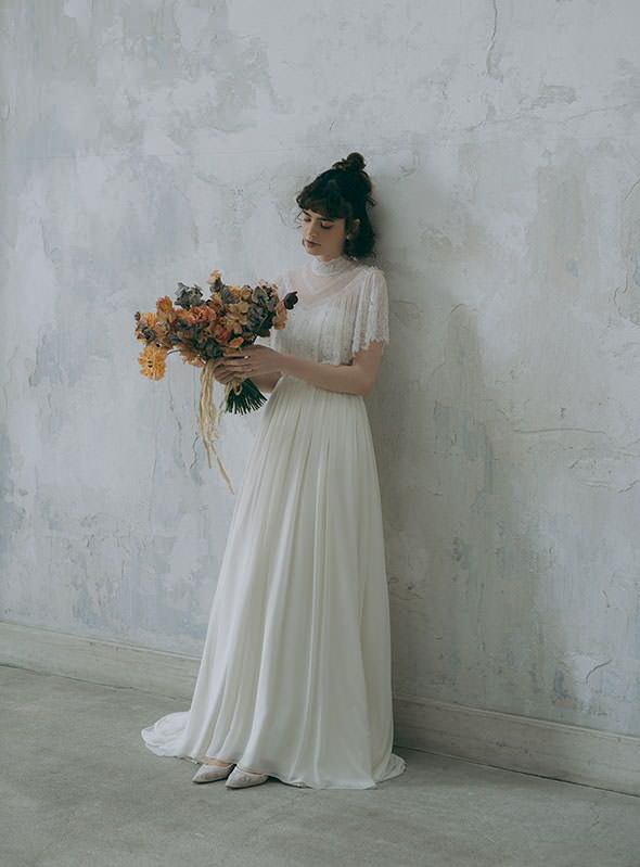 DBW-043【ウェディングドレス レンタル】ロング 【ウェディングドレス レンタル】