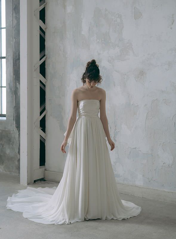 DBW-043【ウェディングドレス レンタル】ロング 【ウェディングドレス レンタル】