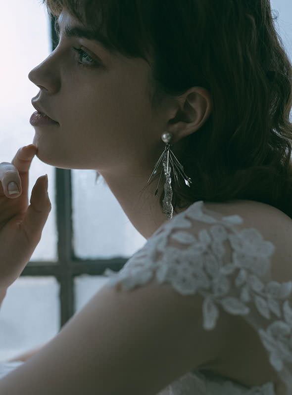 DBW-128【ウェディングドレス レンタル】ロング 【ウェディングドレス レンタル】