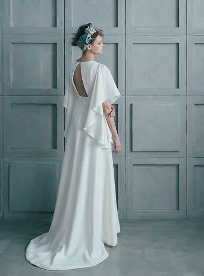 DBW-148【ウェディングドレス レンタル】ロング 【ウェディングドレス レンタル】