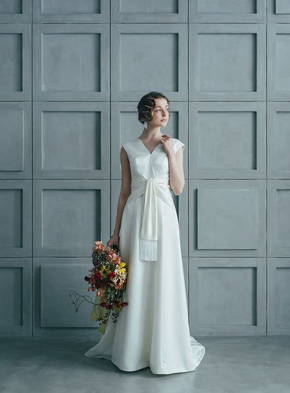 DBW-149【ウェディングドレス レンタル】ロング 【ウェディングドレス レンタル】