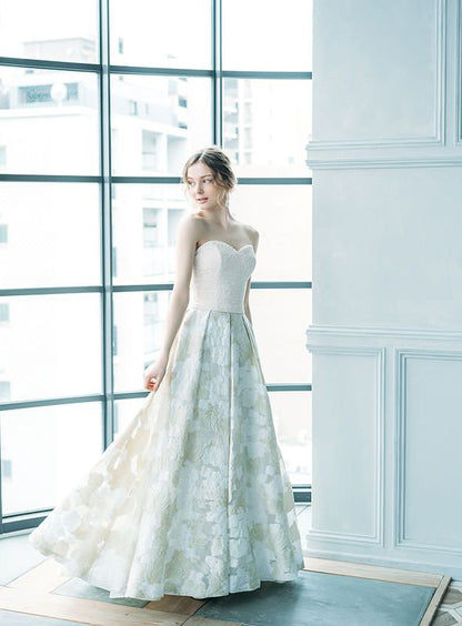 DBW-151【ウェディングドレス レンタル】セパレート 【ウェディングドレス レンタル】