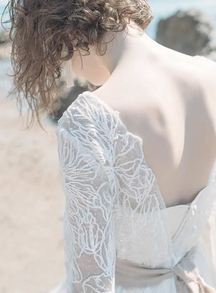 DBW-165【ウェディングドレス レンタル】ロング 【ウェディングドレス レンタル】