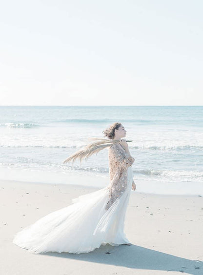 DBW-166【ウェディングドレス レンタル】ロング 【ウェディングドレス レンタル】