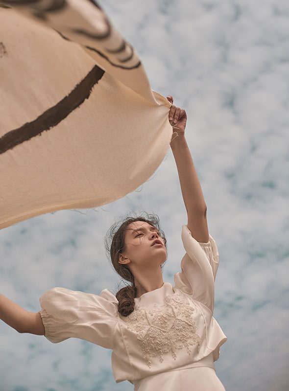 DBW-169【ウェディングドレス レンタル】パンツスタイル 【ウェディングドレス レンタル】