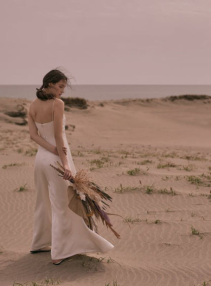 DBW-169【ウェディングドレス レンタル】パンツスタイル 【ウェディングドレス レンタル】