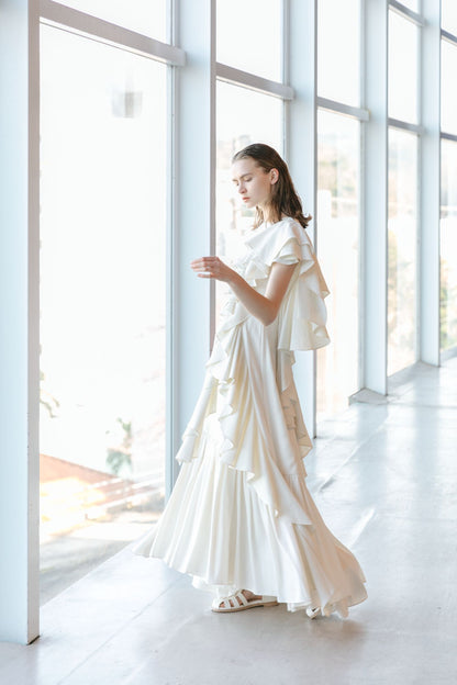 DBW-172【ウェディングドレス レンタル】ロング 【ウェディングドレス レンタル】