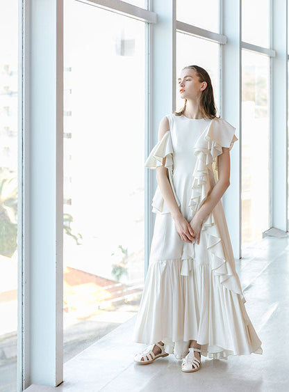 DBW-172【ウェディングドレス レンタル】ロング 【ウェディングドレス レンタル】