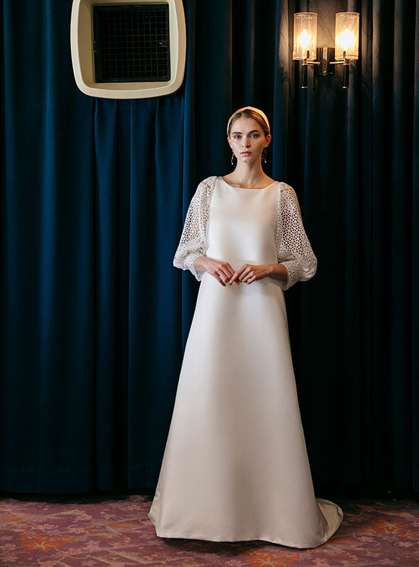 DBW-173【ウェディングドレス レンタル】ロング 【ウェディングドレス レンタル】