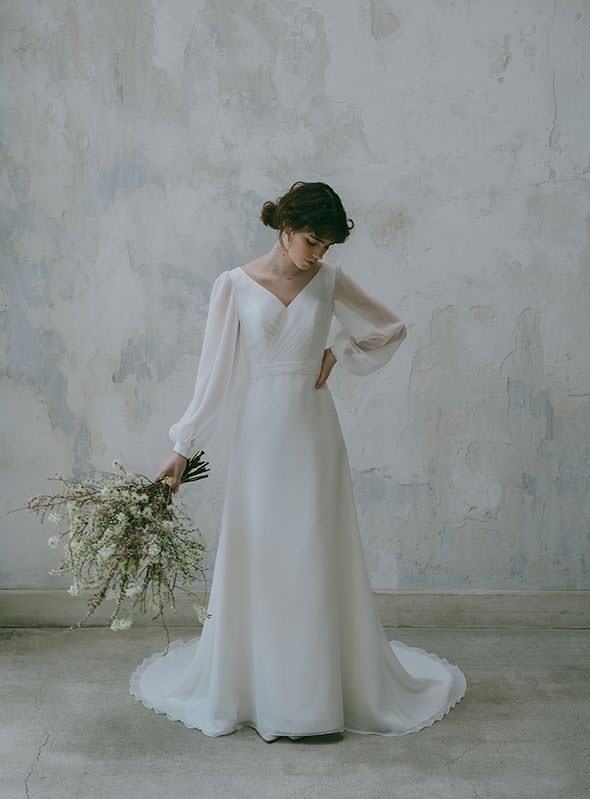 DBWO-010【ウェディングドレス レンタル】ロング 【ウェディングドレス レンタル】