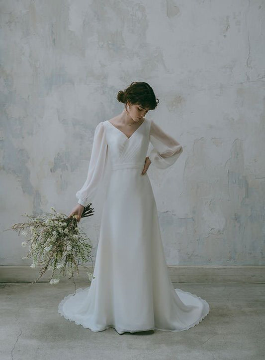 DBWO-010【ウェディングドレス レンタル】ロング 【ウェディングドレス レンタル】