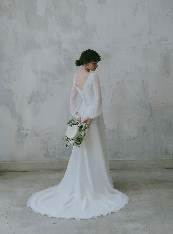 DBWO-010【ウェディングドレス レンタル】ロング 【ウェディングドレス レンタル】