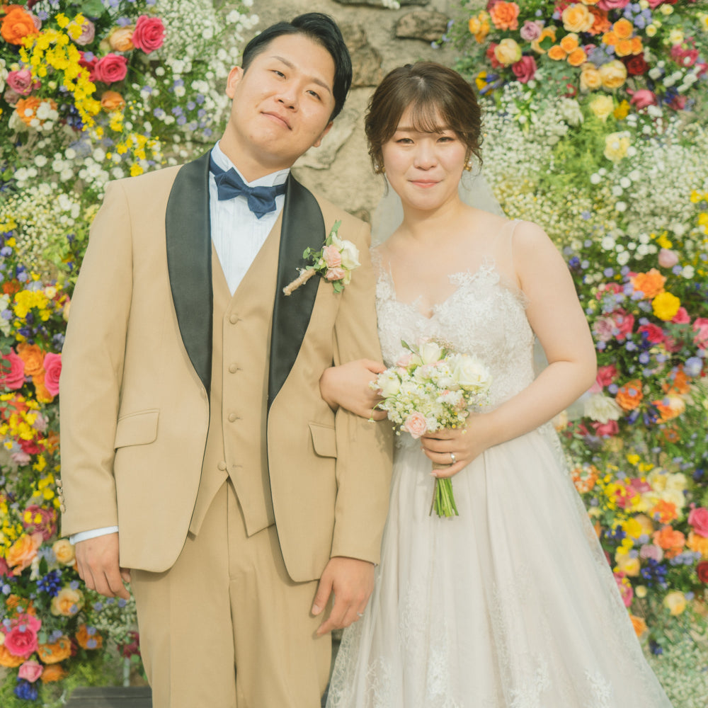 【生花・ドライフラワー】オーダーブーケ・ブートニア　【結婚式　フラワー　ブーケ　ブートニア】