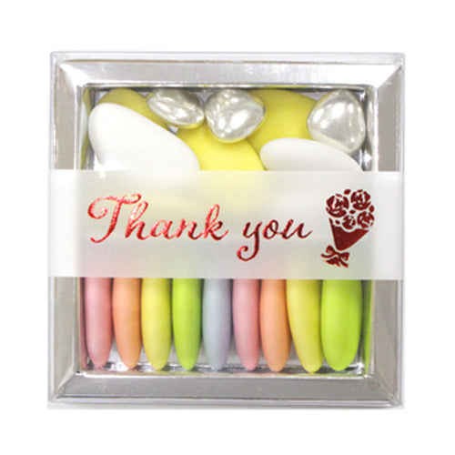 メッセージ入り帯『Thank you』【結婚式 お菓子】