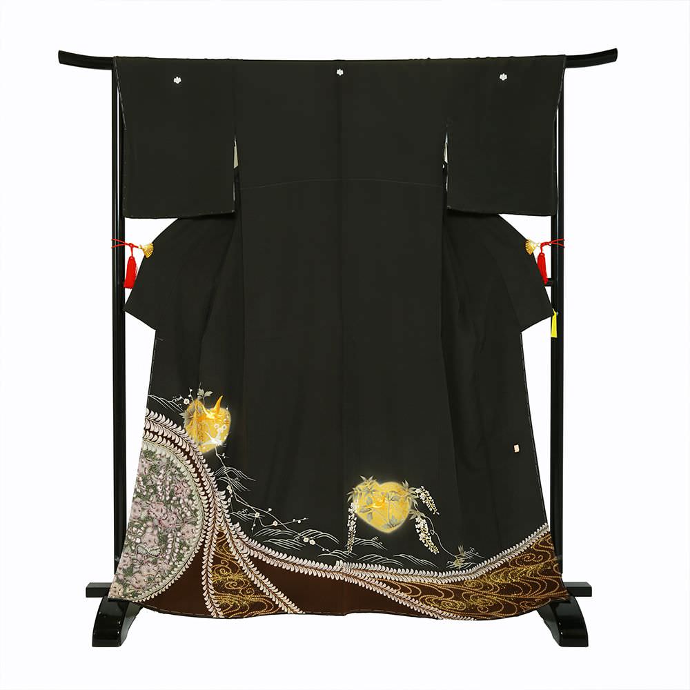 色留袖E-05-c 【結婚式 留袖 レンタル】