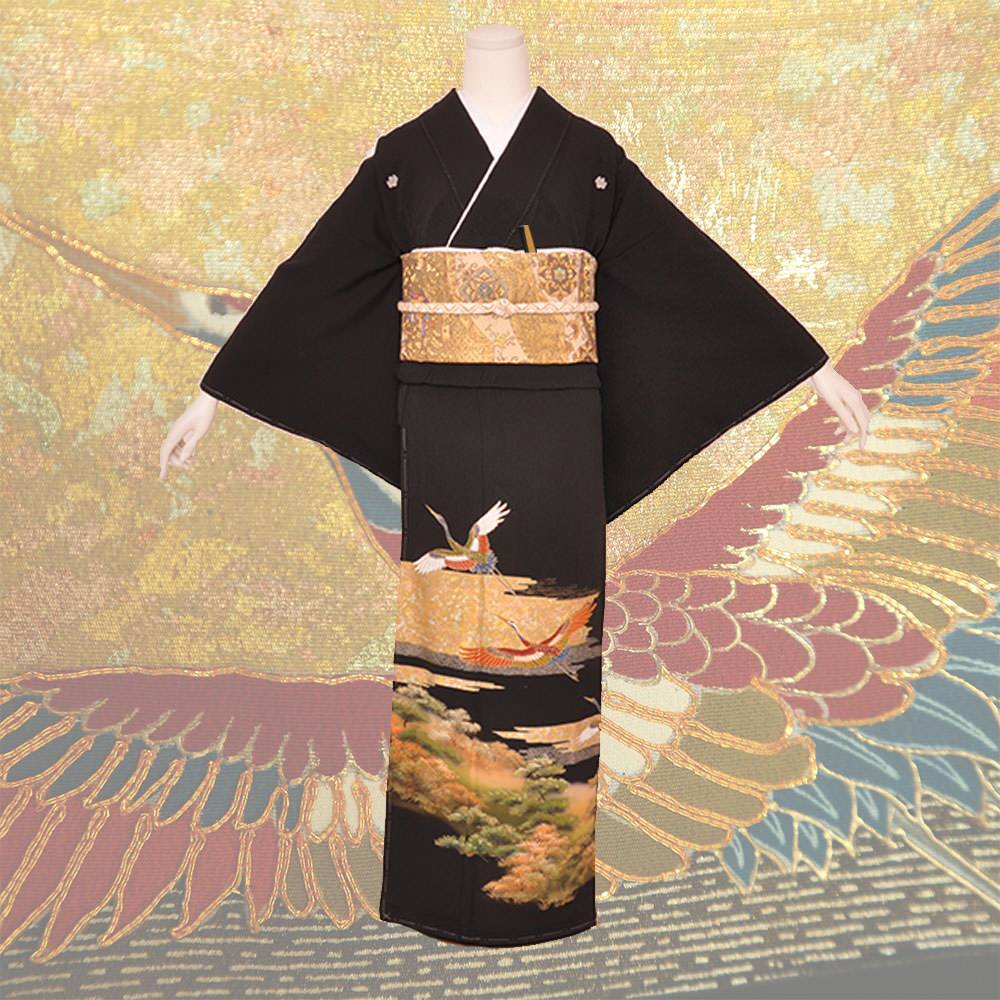 留袖E-06-t 【結婚式 留袖 レンタル】