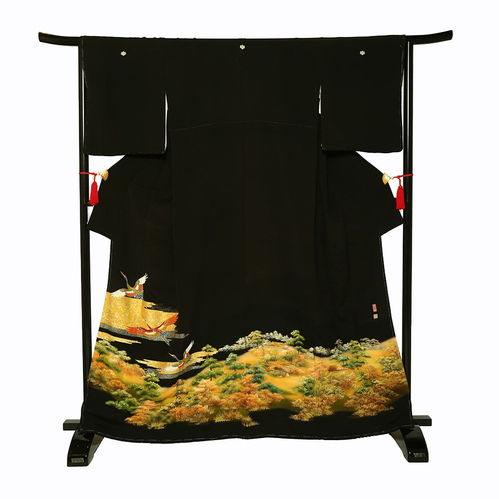 留袖E-06-t 【結婚式 留袖 レンタル】