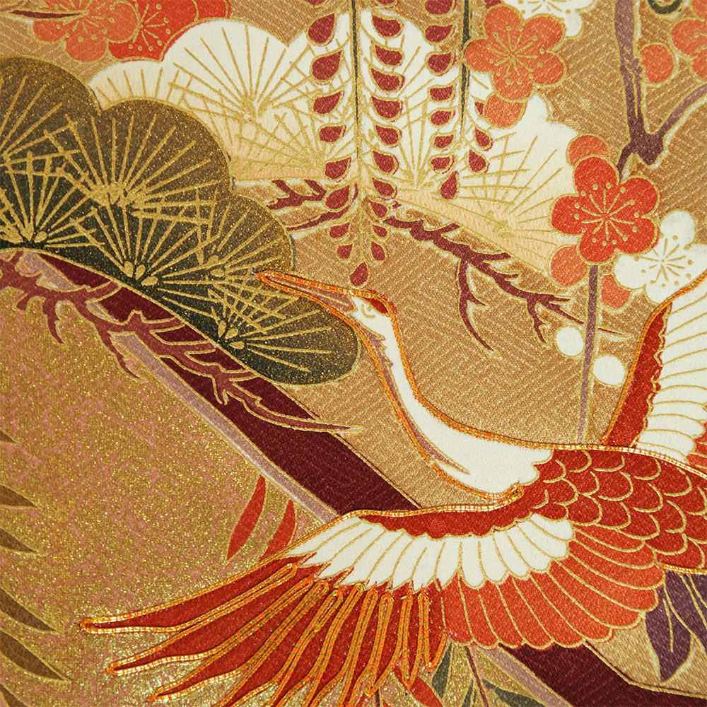 色留袖E-08-c 【結婚式 訪問着 色留袖 レンタル】