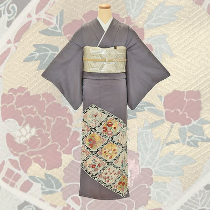 色留袖E-11-c 【結婚式 訪問着 色留袖 レンタル】