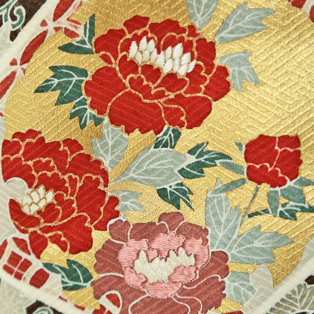 色留袖E-11-c 【結婚式 訪問着 色留袖 レンタル】