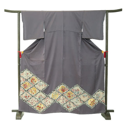 色留袖E-11-c 【結婚式 訪問着 色留袖 レンタル】