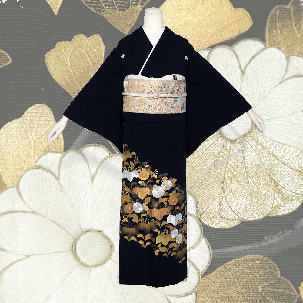 留袖E-11-t 【結婚式 留袖 レンタル】