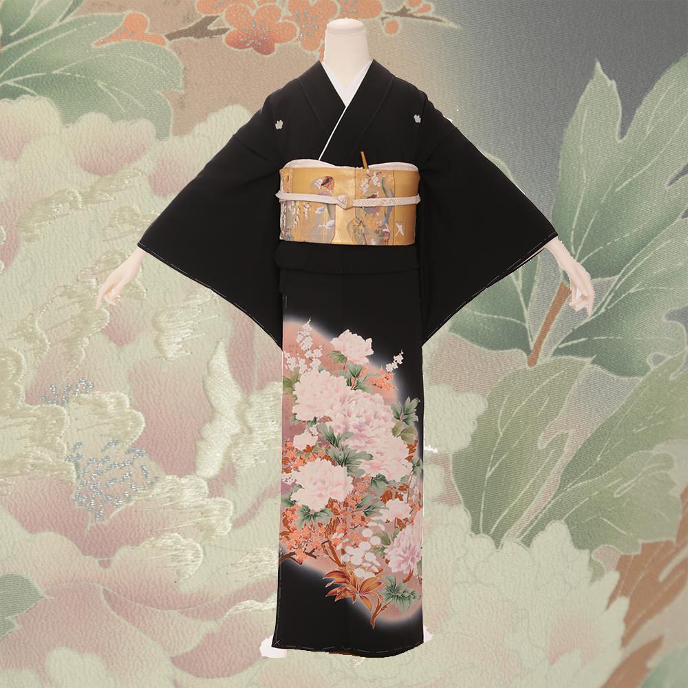 留袖E-17-t 【結婚式 留袖 レンタル】