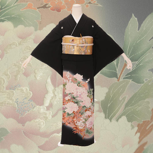 留袖E-17-t 【結婚式 留袖 レンタル】