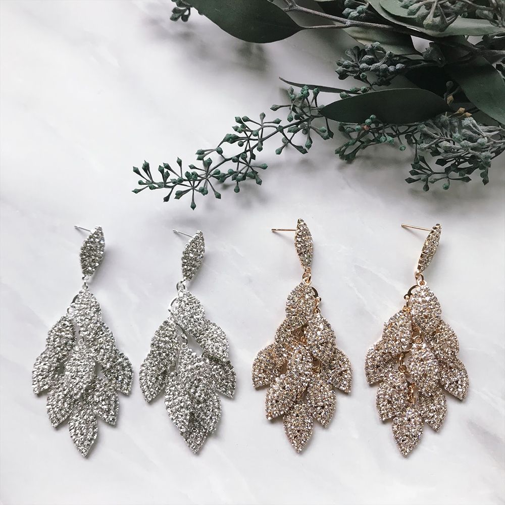 【ピアス】ブライダルピアス ゴールド/ブライダルアクセサリー 【結婚式 ピアス イヤリング】