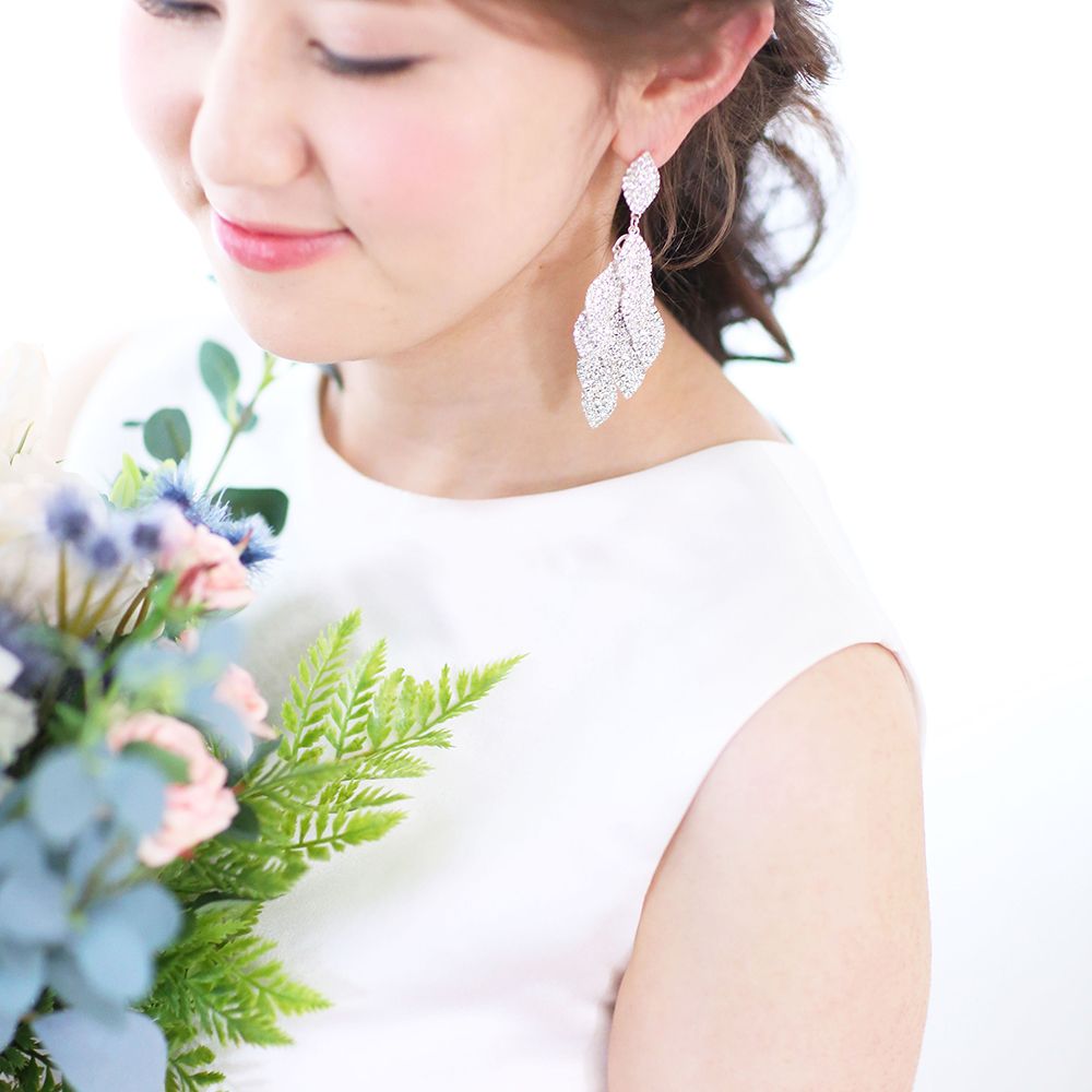 【ピアス】ブライダルピアス ゴールド/ブライダルアクセサリー 【結婚式 ピアス イヤリング】