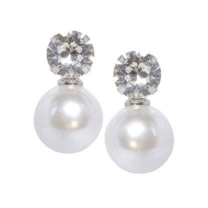 販売【ピアス】【Elizabeth Bower】Duet Stud シルバー 【結婚式 ピアス イヤリング】