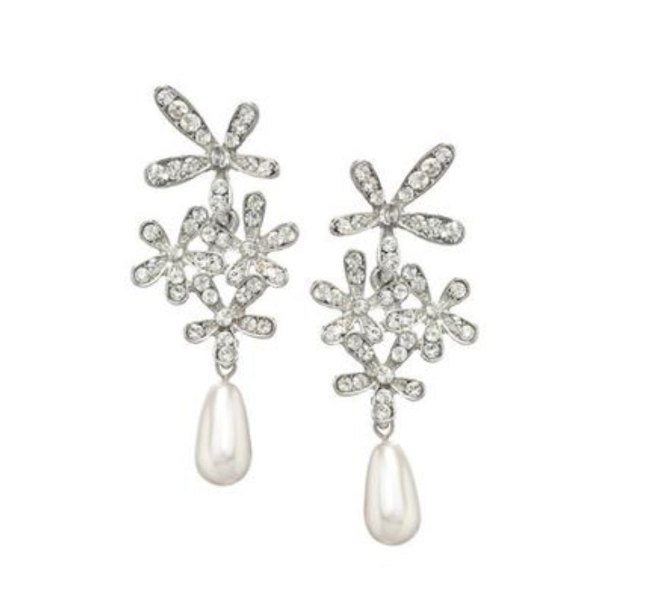 【3泊4日】Elizabeth bower Lulaパールドロップイヤリング 【結婚式 ピアス イヤリング レンタル】