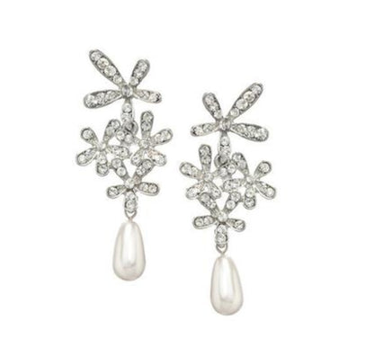 【3泊4日】Elizabeth bower Lulaパールドロップイヤリング 【結婚式 ピアス イヤリング レンタル】