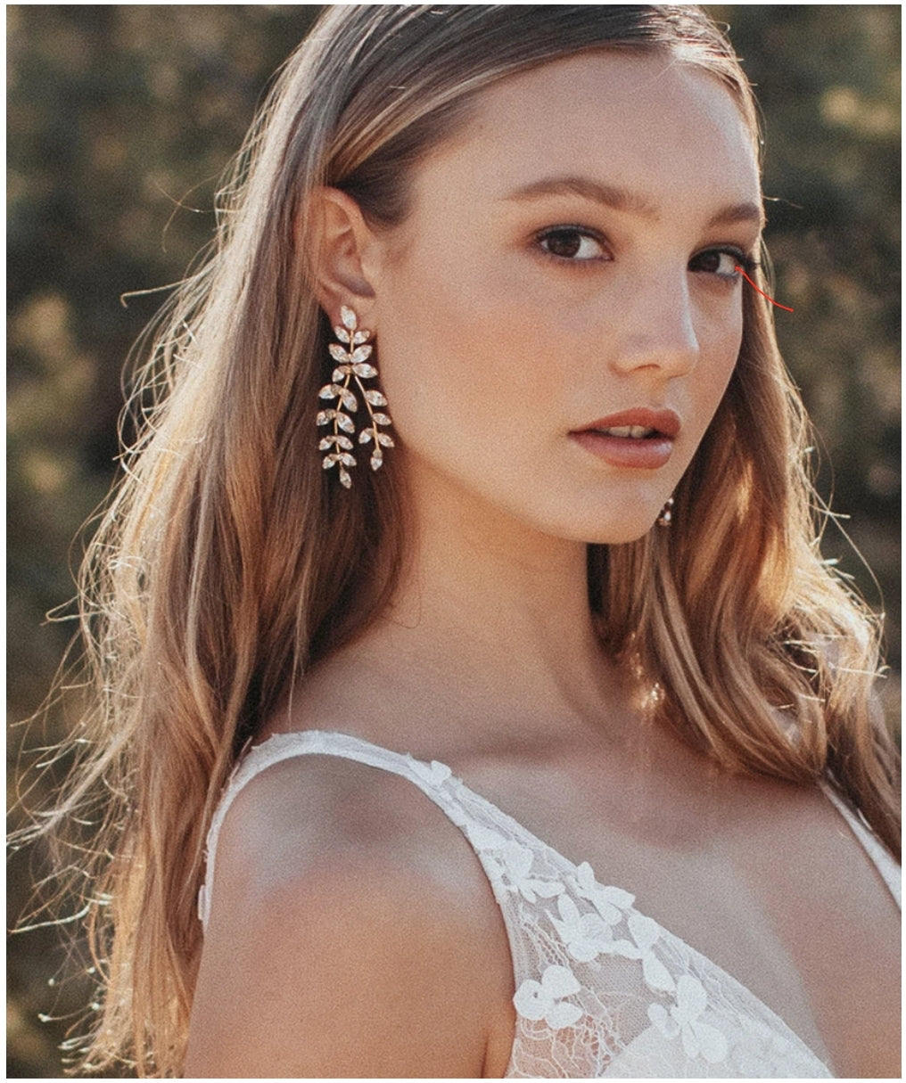 【3泊4日】Elizabeth bower Eden Chandelier イヤリング 【結婚式 ピアス イヤリング レンタル】