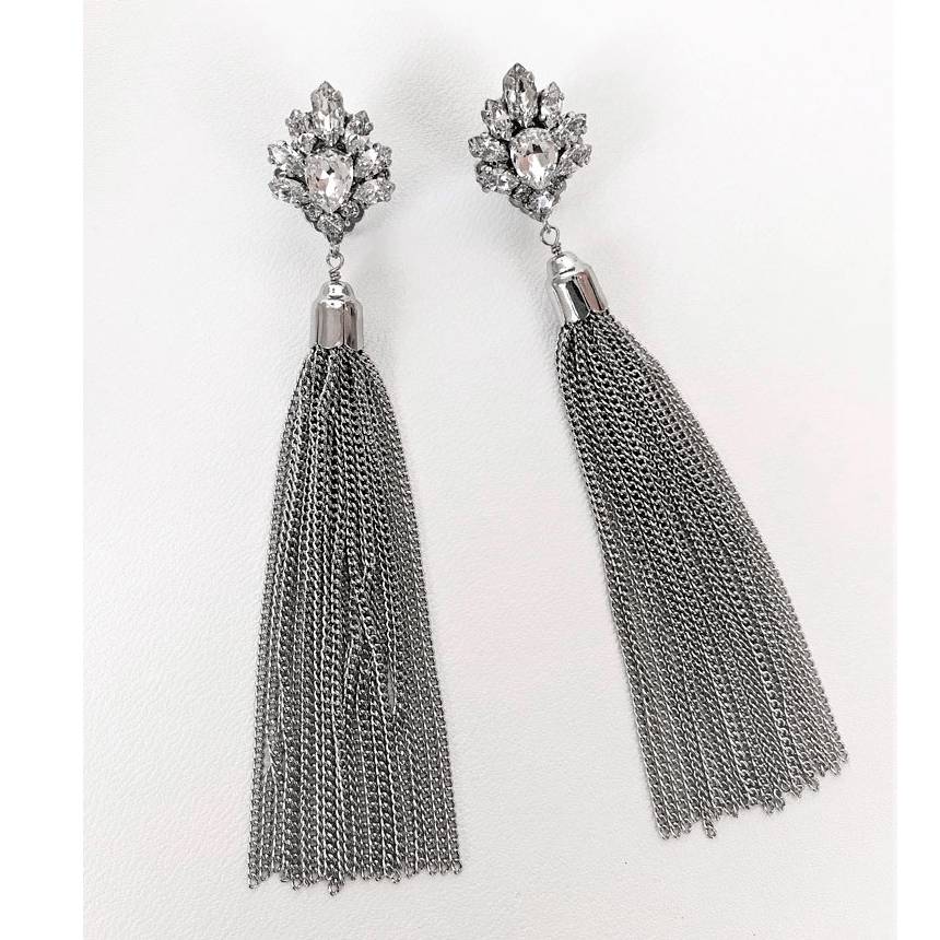 ロングタッセルイヤリング 【結婚式 ピアス イヤリング レンタル】