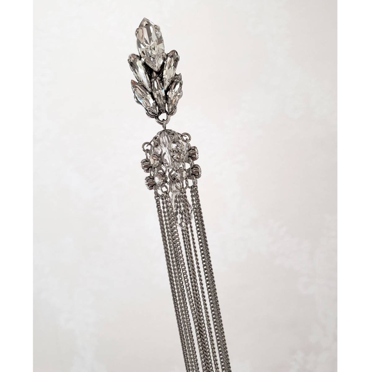 ビジュータッセルイヤリング 【結婚式 ピアス イヤリング レンタル】