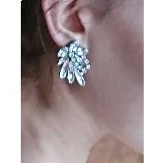 【3泊4日】リーフビジュークリップイヤリング 【結婚式 ピアス イヤリング レンタル】