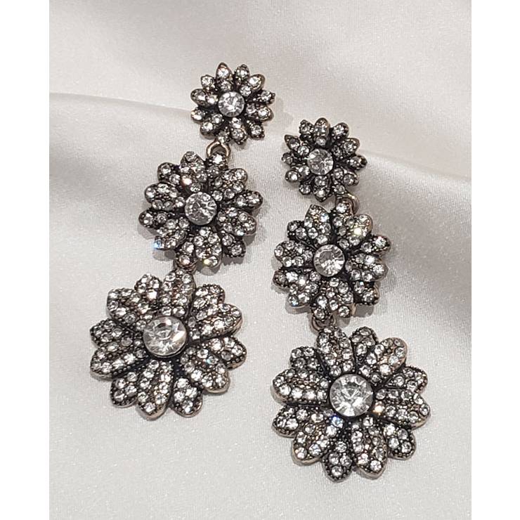 ヴィンテージ大ぶりイヤリング 【結婚式 ピアス イヤリング レンタル】